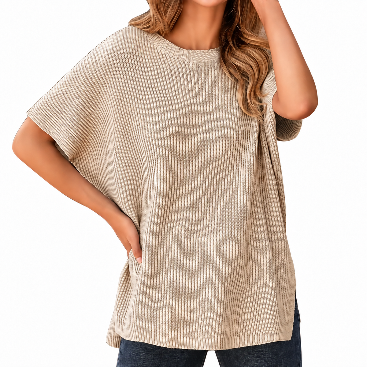 Oversized Knit Pullover