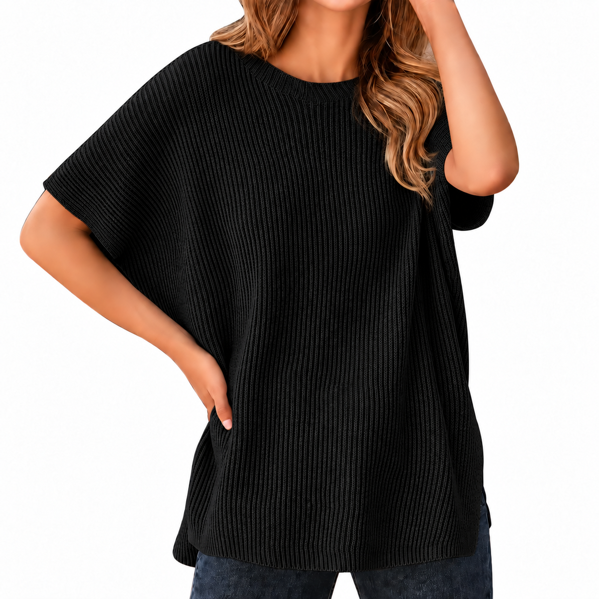 Oversized Knit Pullover