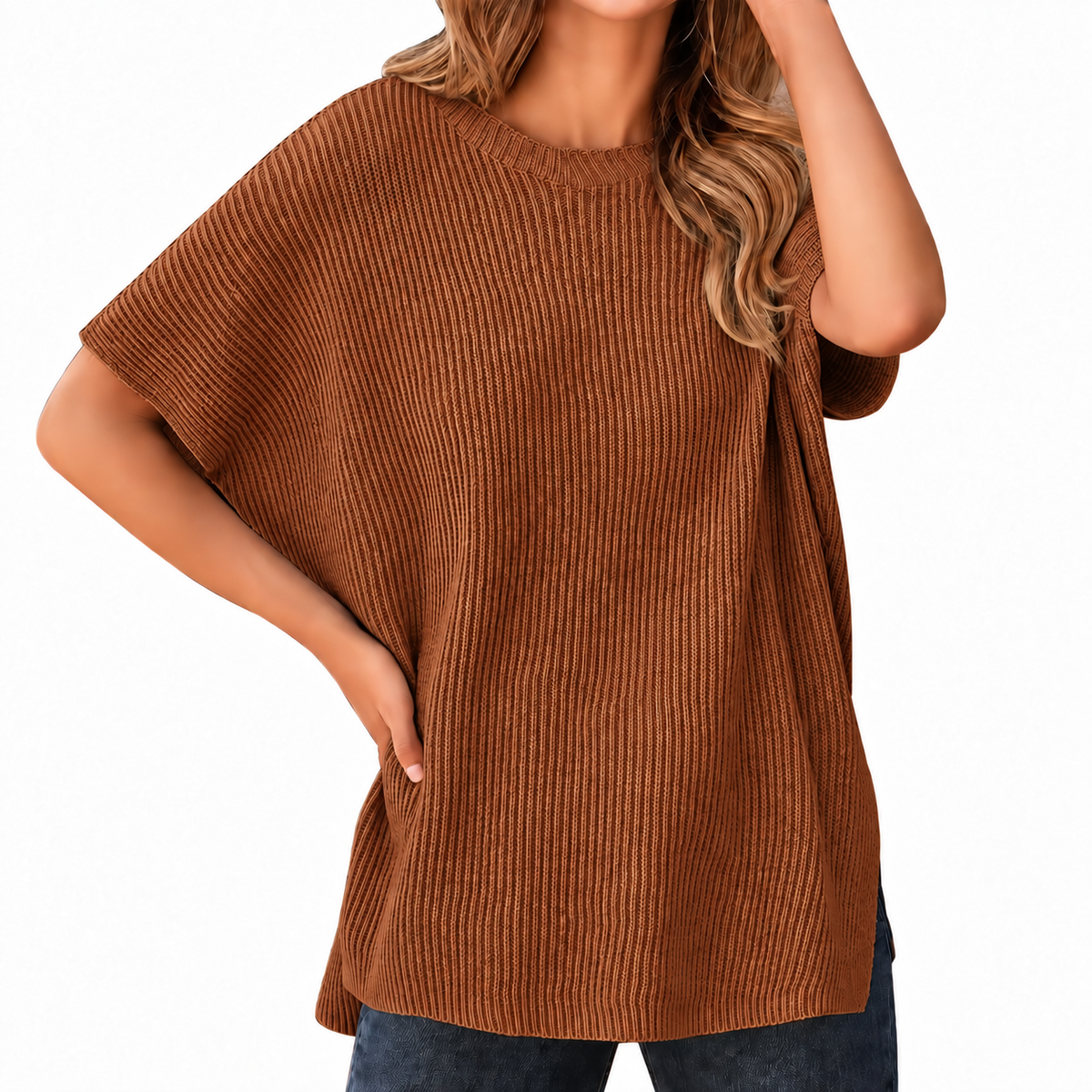 Oversized Knit Pullover