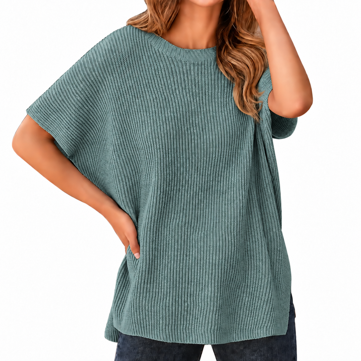 Oversized Knit Pullover