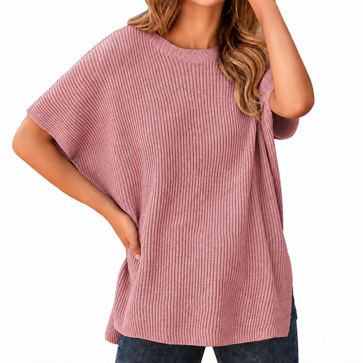Oversized Knit Pullover