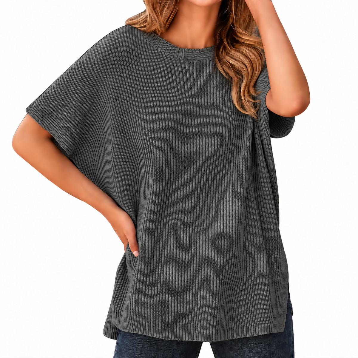 Oversized Knit Pullover