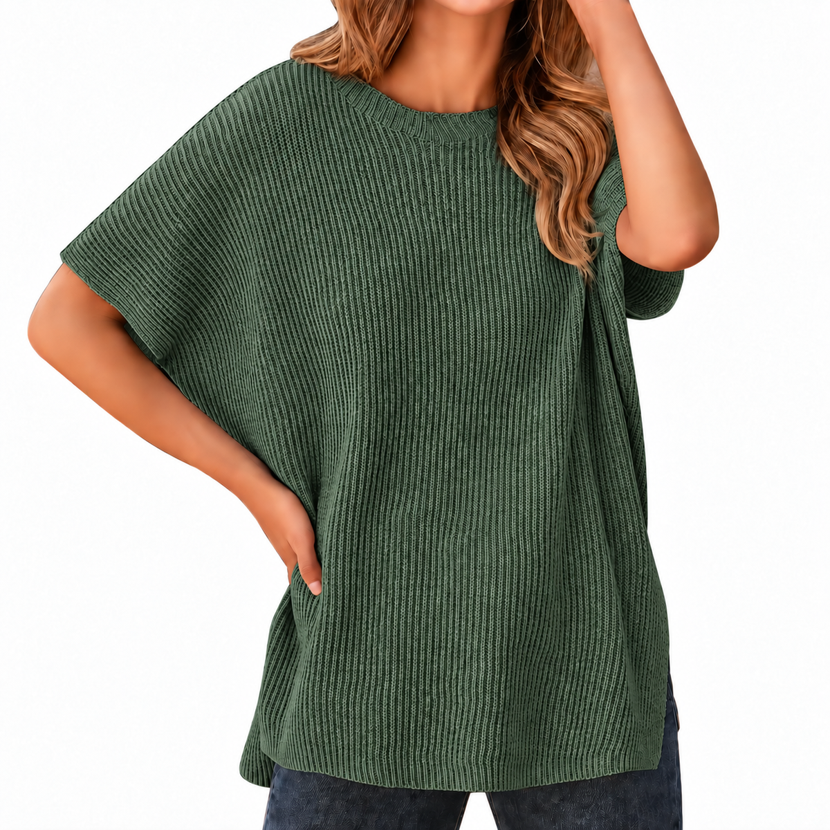 Oversized Knit Pullover
