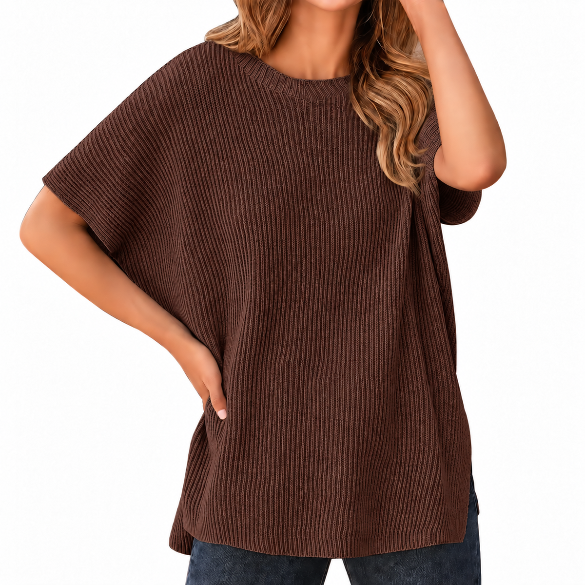 Oversized Knit Pullover
