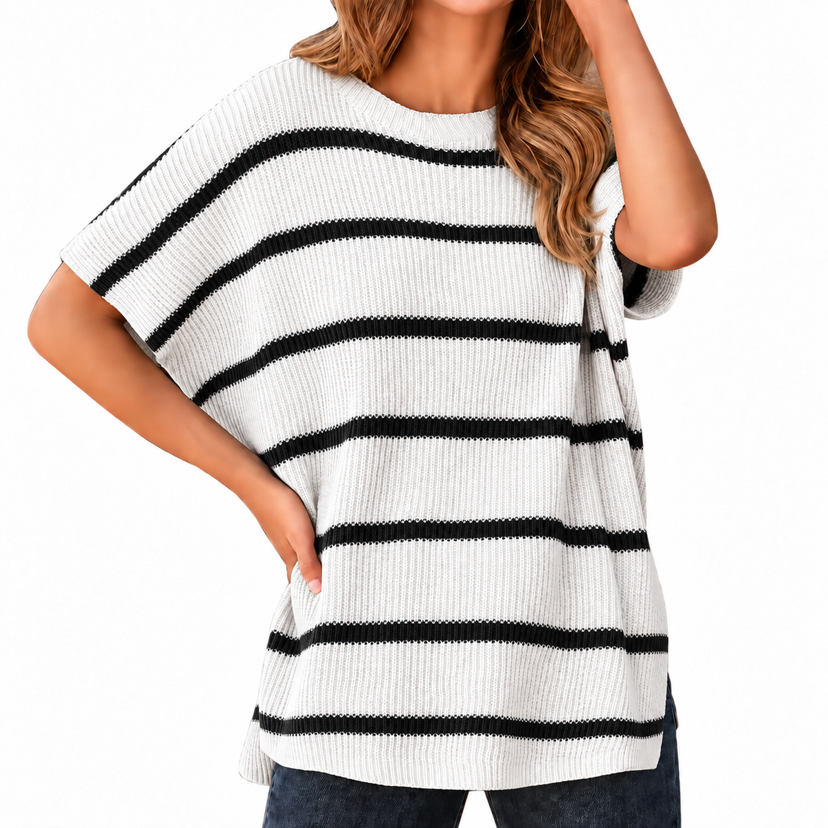 Oversized Knit Pullover